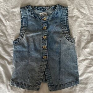 Vigoss Sky Blue Denim Vest